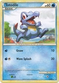 Image for Totodile (#1) (1/30) [HGSS Trainer Kit: Gyarados & Raichu]
