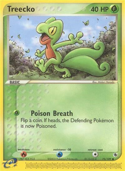 Image for Treecko (75/109) [Ruby and Sapphire]