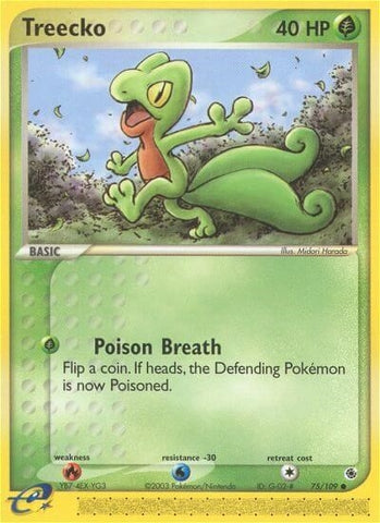 Image for Treecko (75/109) - Pokemon