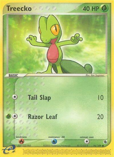 Image for Treecko (76/109) [Ruby and Sapphire]