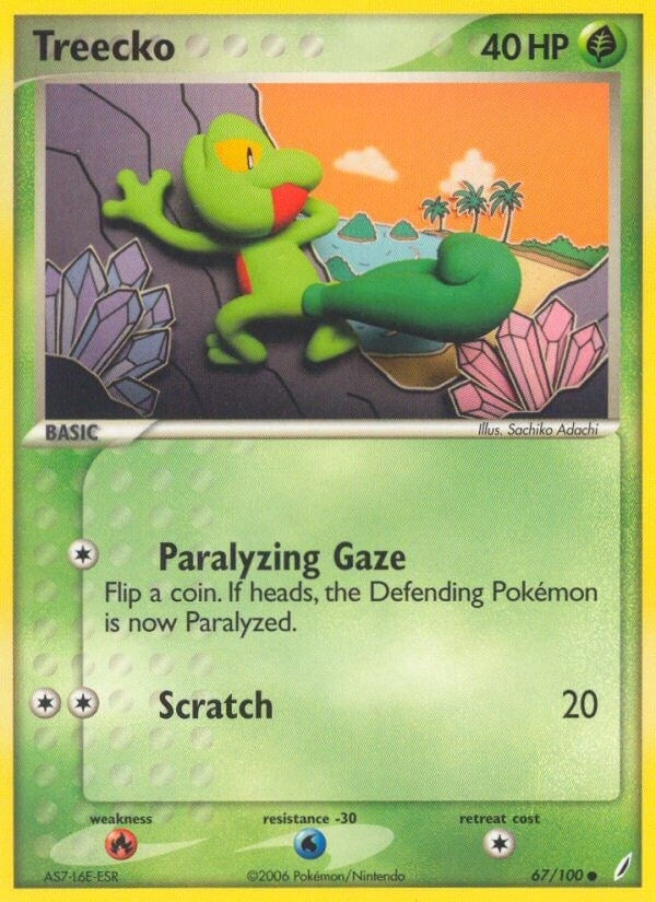 Image for Treecko (67/100) [Crystal Guardians]