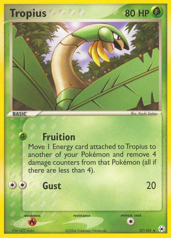 Image for Tropius (27/101) [Hidden Legends]