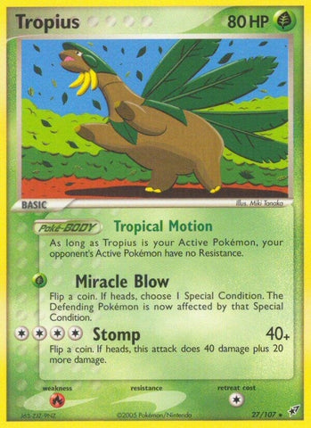 Image for Tropius (27/107) [Deoxys]