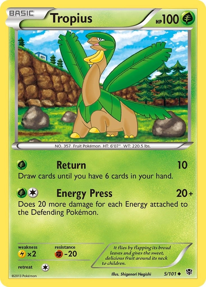 Image for Tropius (5/101) - Pokemon
