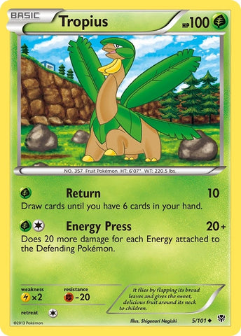 Image for Tropius (5/101) [Plasma Blast]