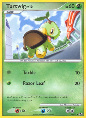 Image for Turtwig (017/017) - Pokemon