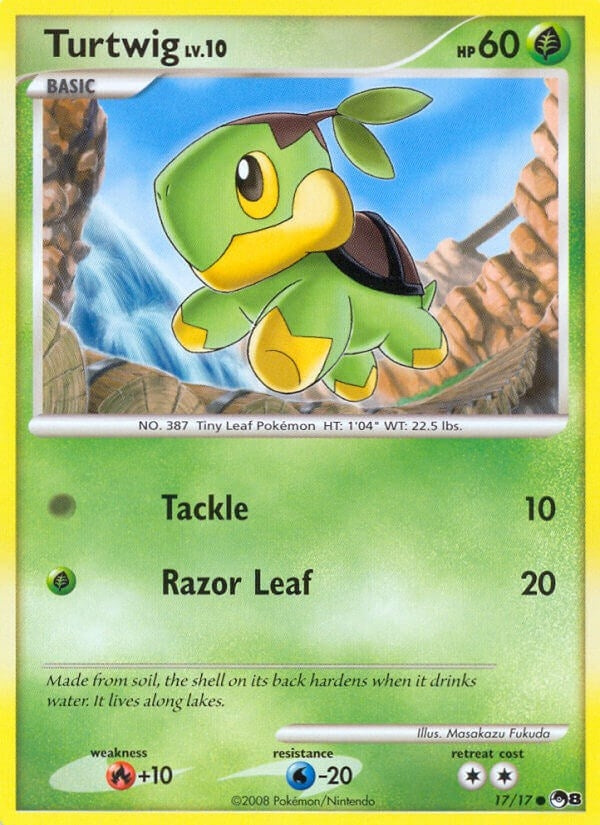 Image for Turtwig (017/017) [POP Series 8]