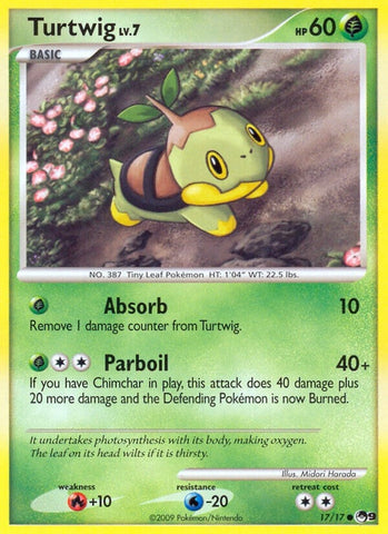 Image for Turtwig (017/017) [POP Series 9]