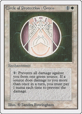 Image for Circle of Protection: Green [Unlimited Edition]