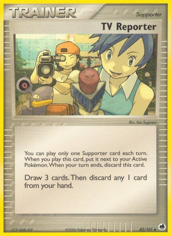 Image for TV Reporter (82/101) [Dragon Frontiers]