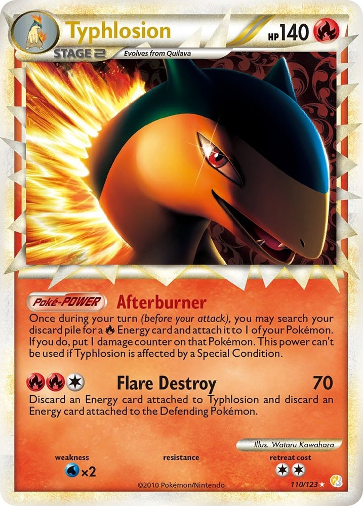 Image for Typhlosion (Prime) (110/123) [HeartGold SoulSilver]