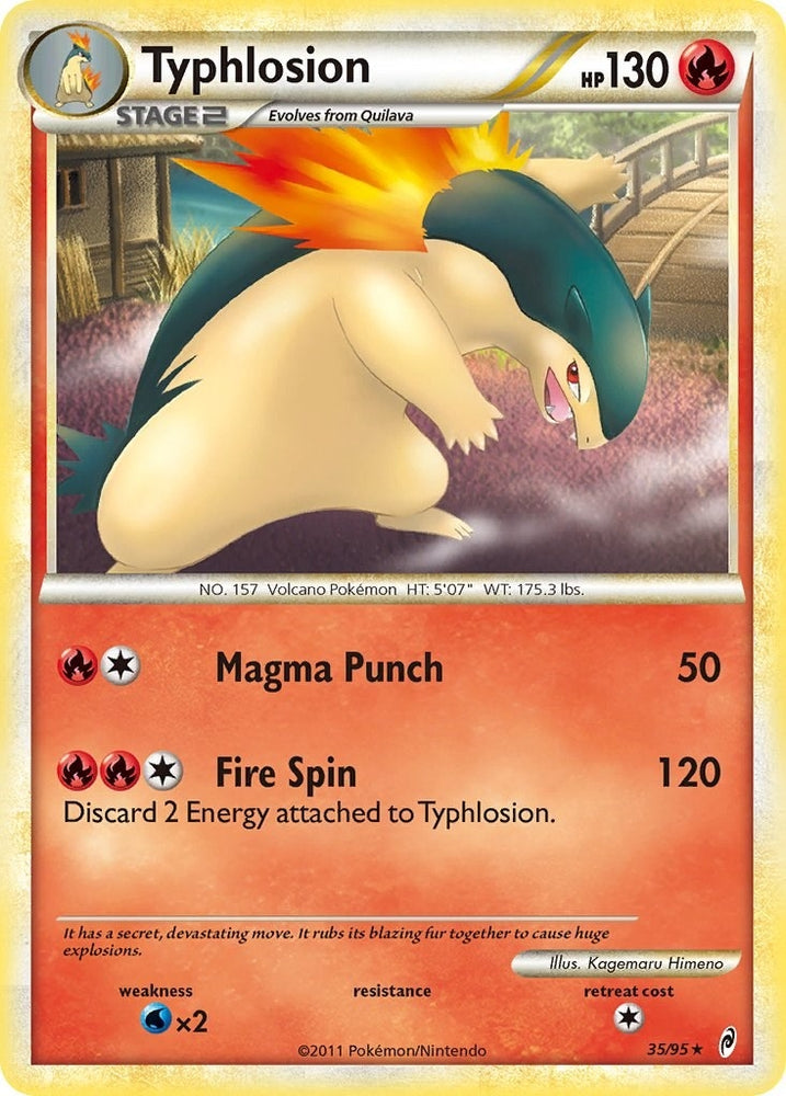 Image for Typhlosion (35/95) - Pokemon