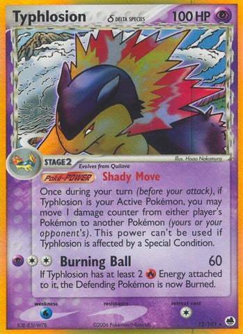 Image for Typhlosion (Delta Species) (12/101) [Dragon Frontiers]