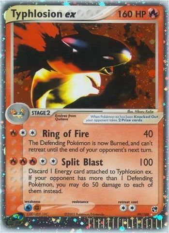 Image for Typhlosion ex (99/100) [Sandstorm]