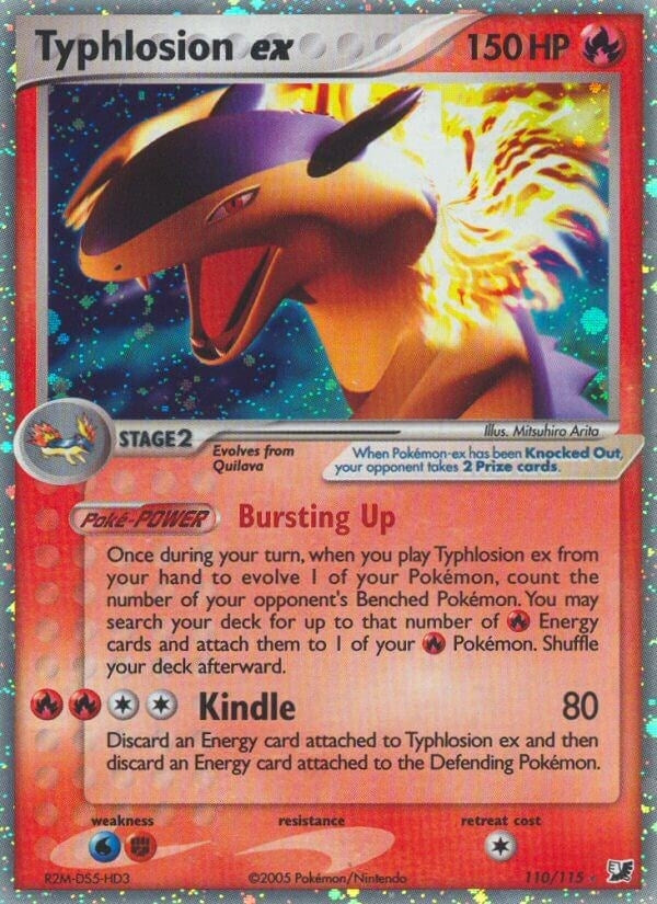 Image for Typhlosion ex (110/115) [Unseen Forces]