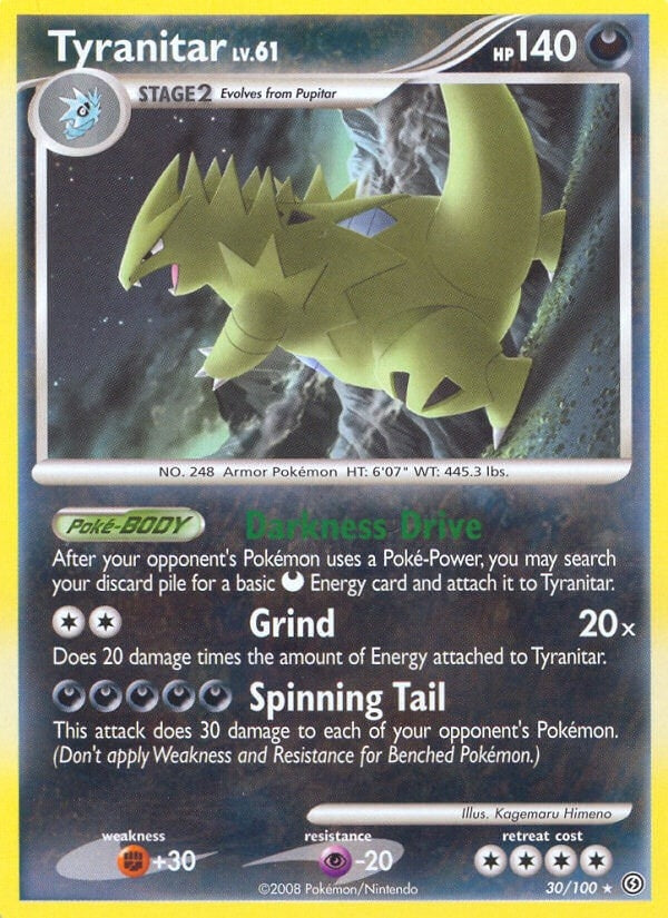 Image for Tyranitar (30/100) [Stormfront]