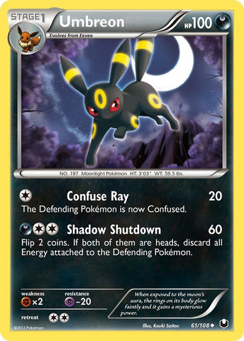 Image for Umbreon (61) (61/108) [Dark Explorers]