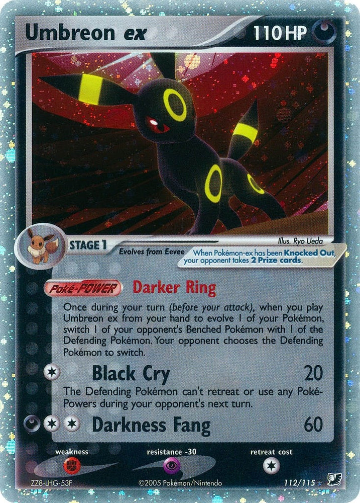 Image for Umbreon ex (112/115) [Unseen Forces]