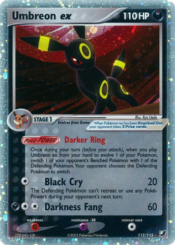Image for Umbreon ex (112/115) [Unseen Forces]