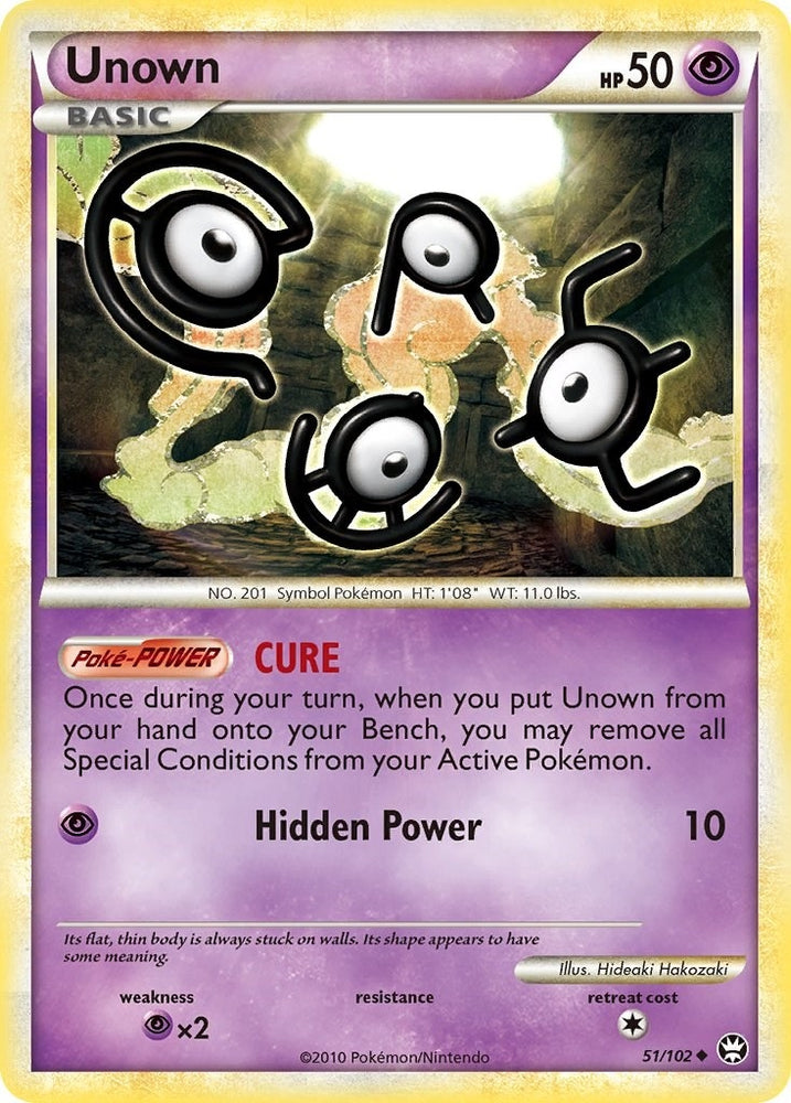 Image for Unown (51/102) [Triumphant]