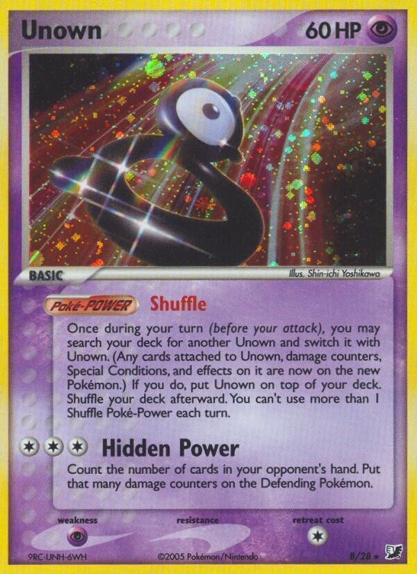 Image for Unown (B) (B/28) [Unseen Forces]