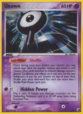 Image for Unown (L) (L/28) [Unseen Forces]