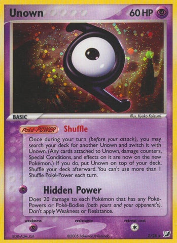 Image for Unown (Z) (Z/28) [Unseen Forces]