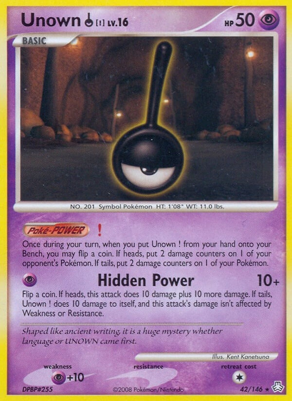 Image for Unown (!) (42/146) [Legends Awakened]