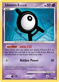 Image for Unown [A] (65/130) [Diamond and Pearl]