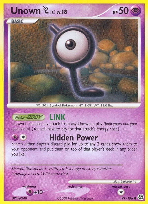 Image for Unown [L] (91/106) [Great Encounters]