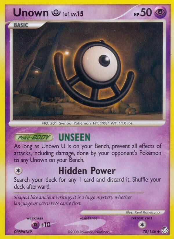 Image for Unown (U) (78/146) [Legends Awakened]