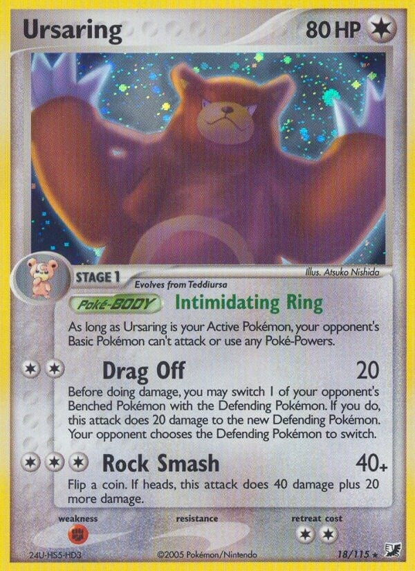 Image for Ursaring (18/115) [Unseen Forces]