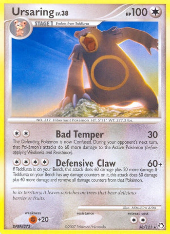 Image for Ursaring (38/123) (Mysterious Treasures) - Pokemon