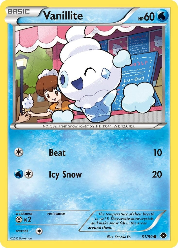 Image for Vanillite (31/99) [Next Destinies]