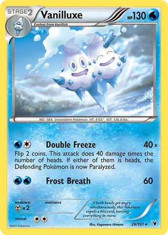 Image for Vanilluxe (29/101) [Noble Victories]