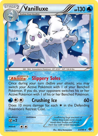 Image for Vanilluxe (33/99) - Pokemon
