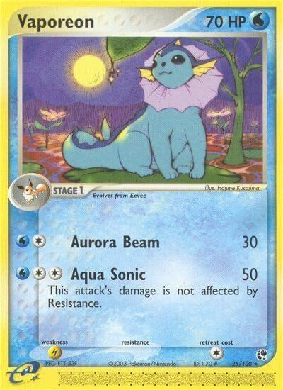Image for Vaporeon (25/100) [Sandstorm]