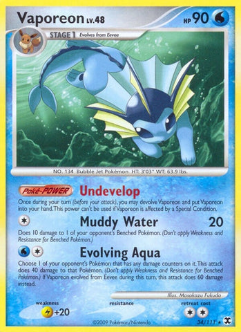 Image for Vaporeon (34/111) [Rising Rivals]