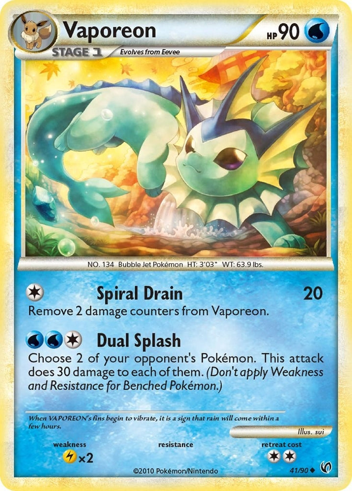 Image for Vaporeon (41/90) [Undaunted]