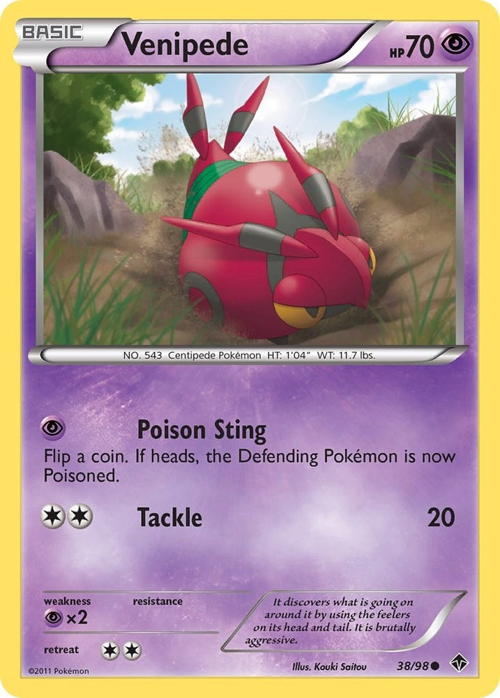 Image for Venipede (38/98) [Emerging Powers]