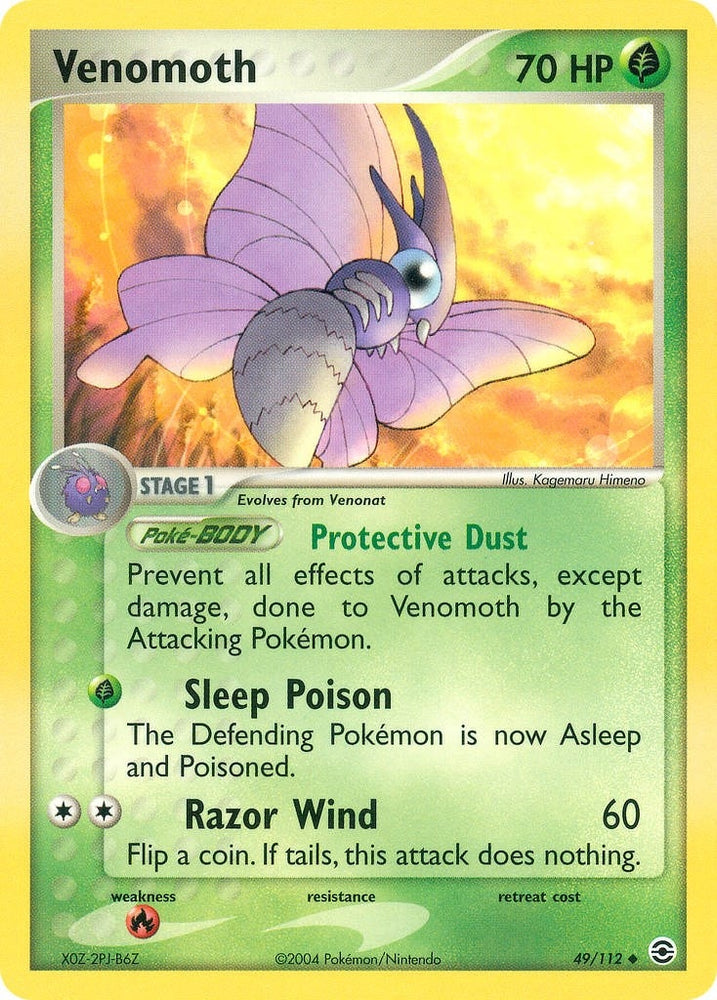 Image for Venomoth (49/112) [FireRed & LeafGreen]