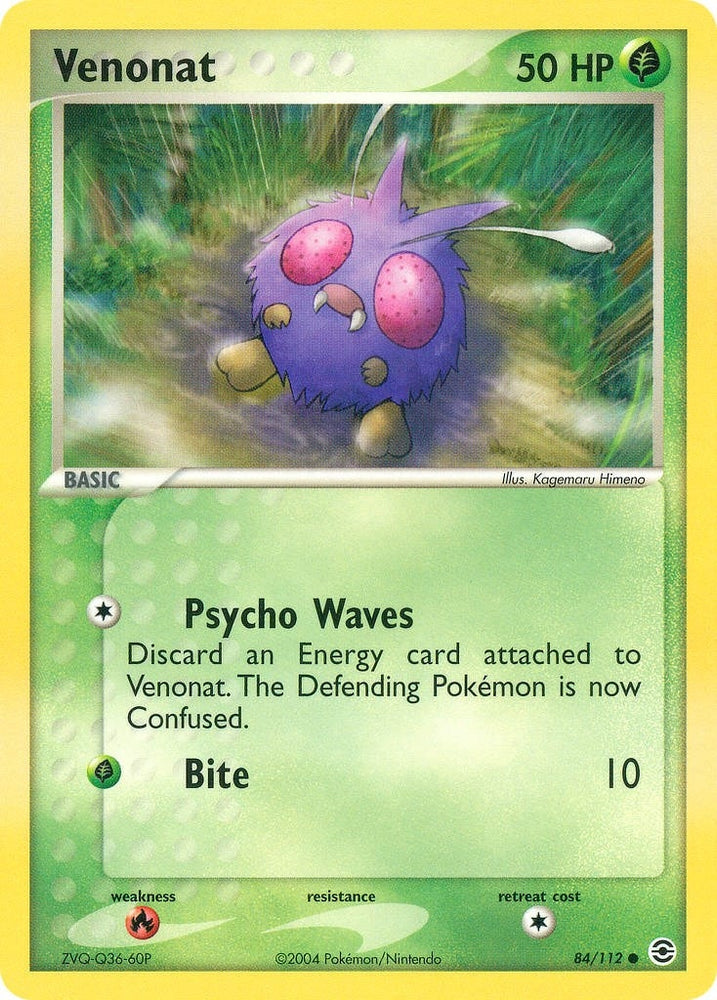 Image for Venonat (84/112) [FireRed & LeafGreen]