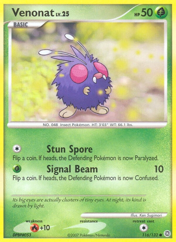 Image for Venonat (116/132) [Secret Wonders]