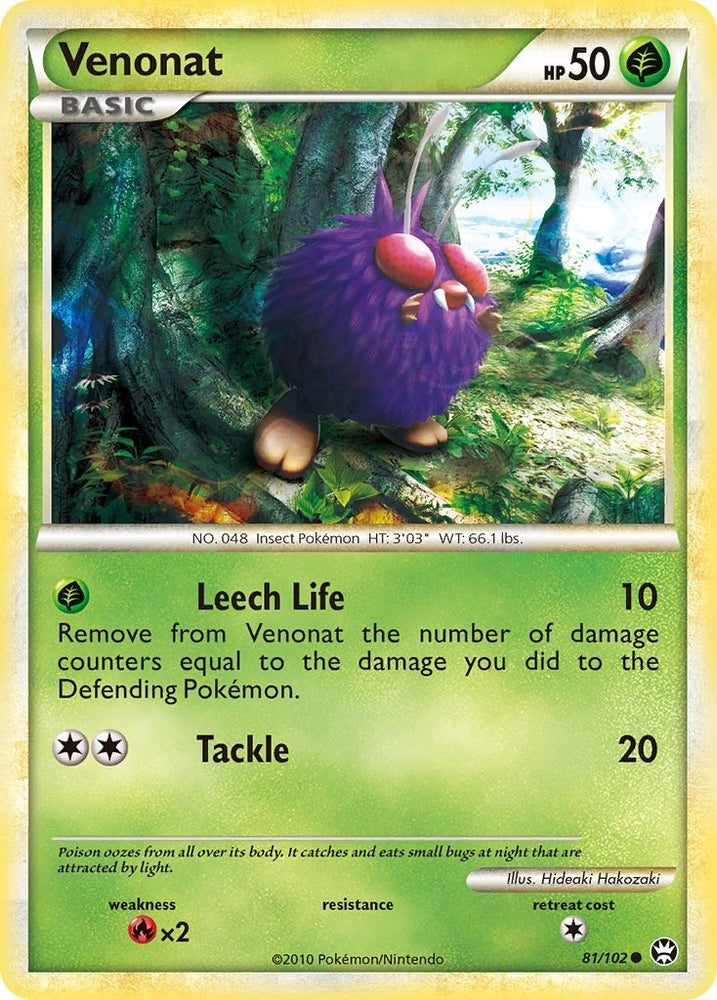 Image for Venonat (81/102) [Triumphant]