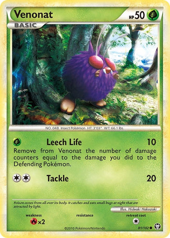 Image for Venonat (81/102) [Triumphant]