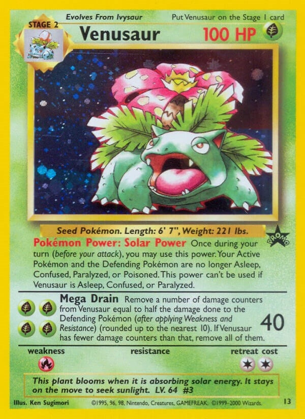 Image for Venusaur (13/53) [WoTC Promo]