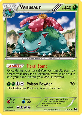 Image for Venusaur (3/108) [Dark Explorers]