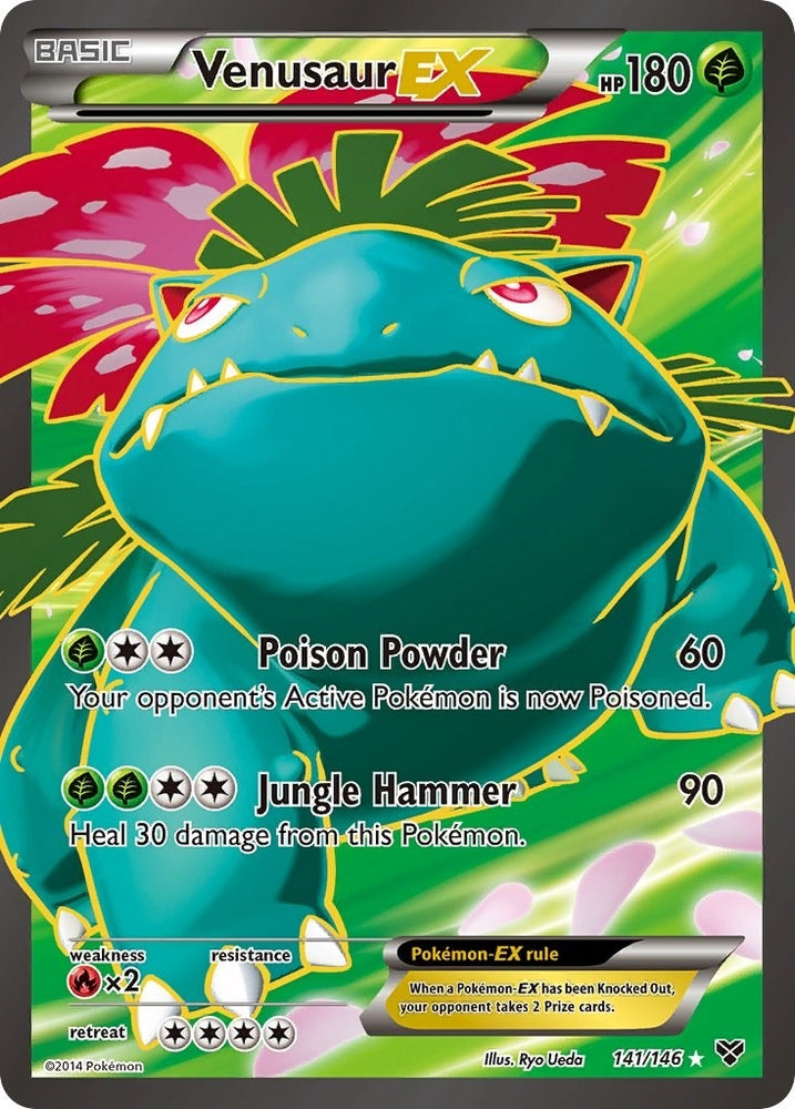 Image for Venusaur EX (141 Full Art) (141/146) [XY Base Set]