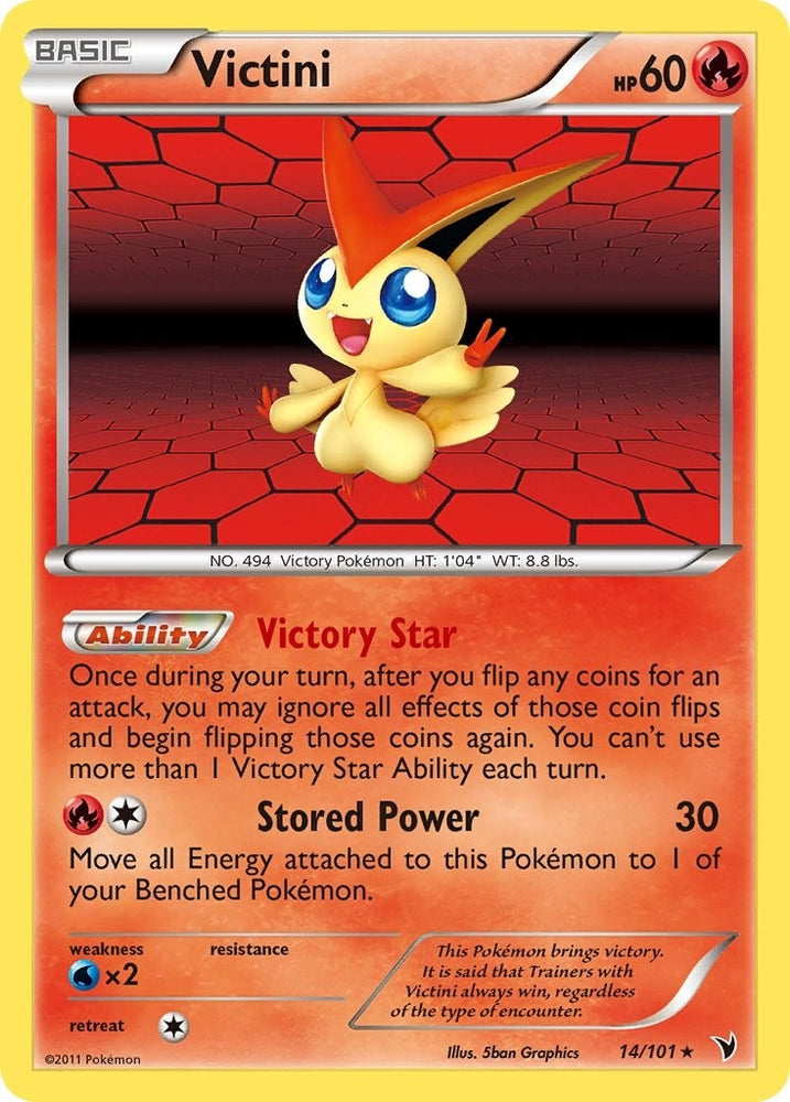Image for Victini (14) (14/101) [Noble Victories]