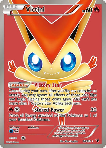 Image for Victini (98 Full Art) (98/101) [Noble Victories]